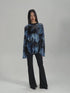 Blurred Print Top